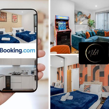 City Centre Apartment With Free Parking, 2 Bathrooms, Netflix And Wifi - Suitable For Contractors And Families - By Noor Luxury Accommodations 버밍엄 외부 사진